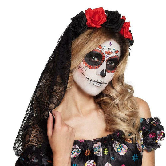 Boland Headband Tiara La Rosa / Day of the Dead