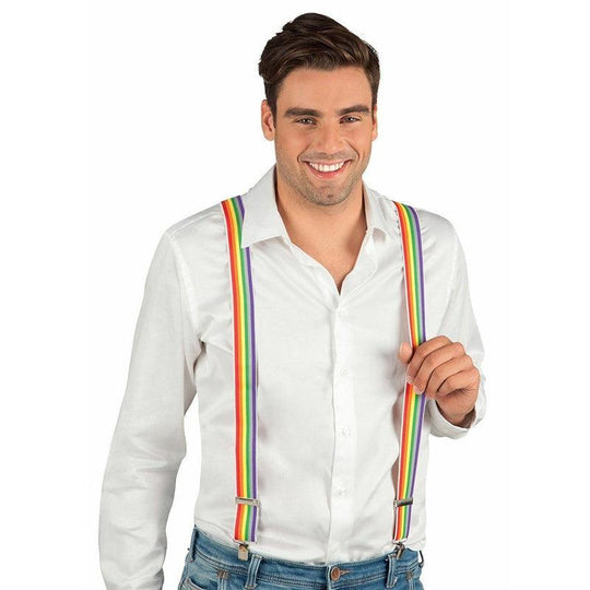 Boland Pc. Suspenders Rainbow 00596