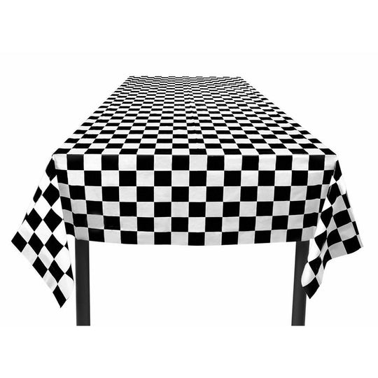 Boland Racing Theme Tablecloth Racing Chequered Flag 130x180cm - 44755