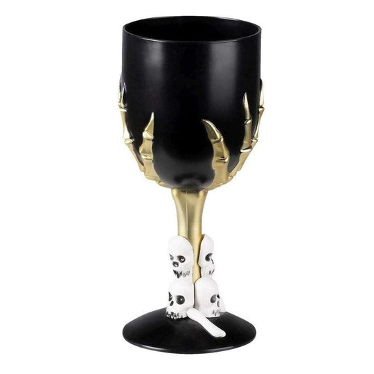 Boland Skull Claw Black Goblet