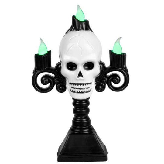Boland Skull LED Candleholder Halloween Party Decoration