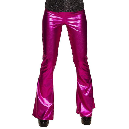 Boland Women's 70s Pink Flare Trousers Disco Fancy Dress Costume