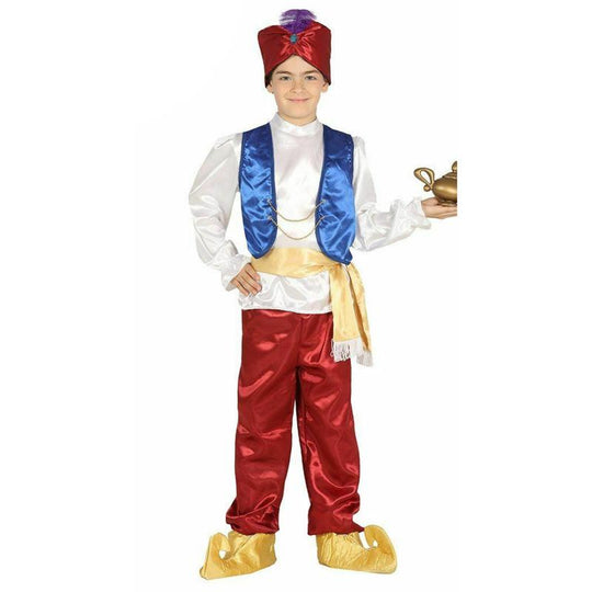 Boys Aladdin Desert Thief Child Fancy Dress Costume Ages 5-12
