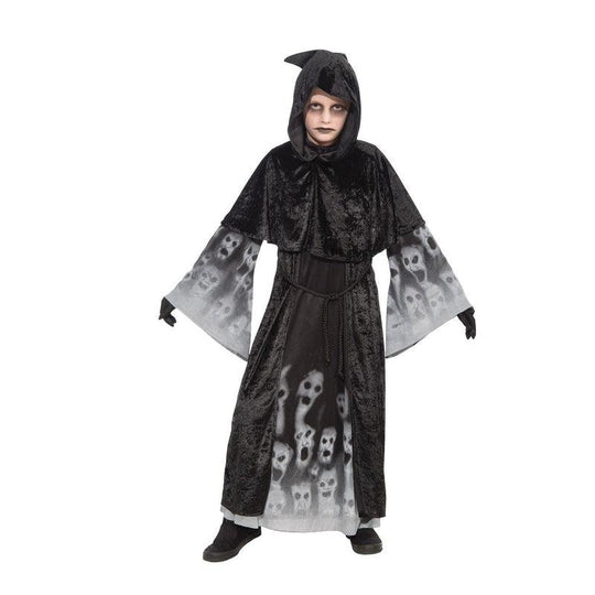 Boys Forgotten Souls Costume Demon Ghost Death Halloween Horor Fancy Dress