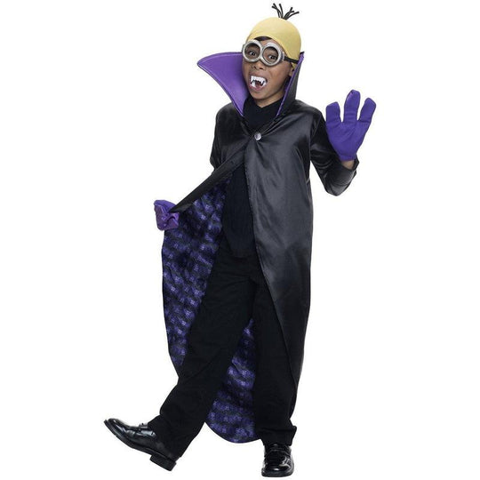 Boys Minion Dracula Despicable Me Halloween Fancy Dress Costume Child Outfit