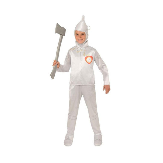 Boys Tin Man Costume Wizard Of Oz Official Book Day Child Fancy Dress Outfit