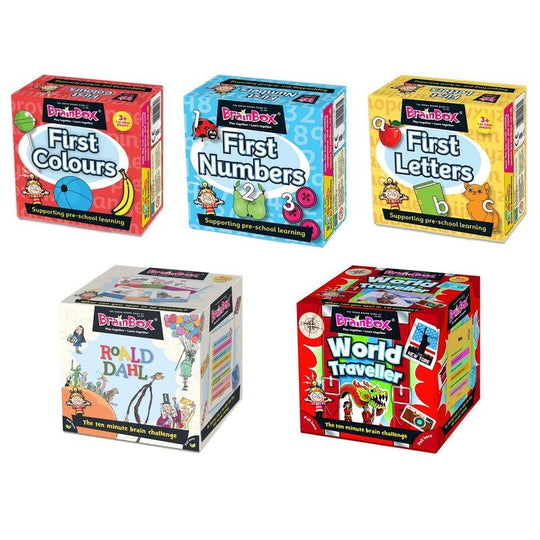 BrainBox Children's Pre-School Learning Memory Games