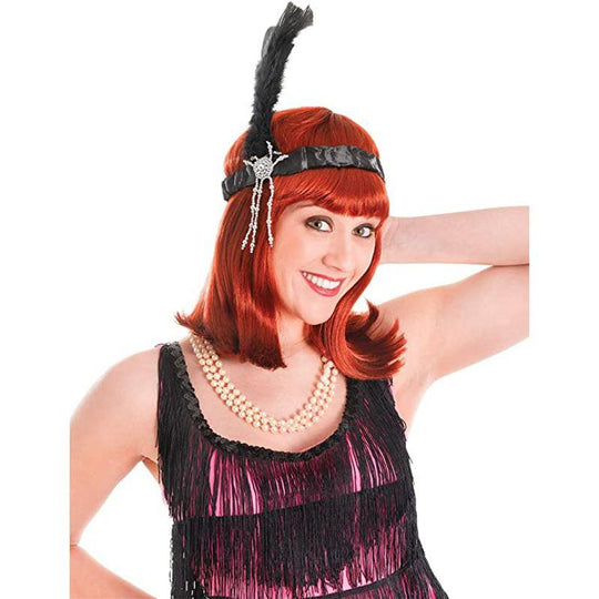 Bristol Novelty 1920's Flapper Headband Fancy Dress Accessory