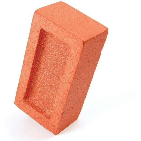 Bristol Novelty GJ386 Fake Brick Practical Joke Set, Unisex-Adult, Orange, One Size