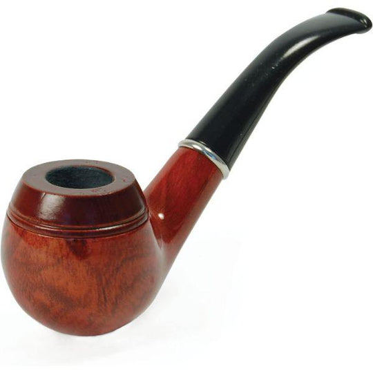 Bristol Novelty Gentleman's Wooden Pipe Adult Fancy Dress Costume Accessory