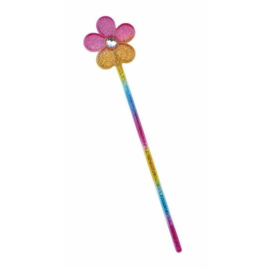 Bristol Novelty Glitter Rainbow Wand