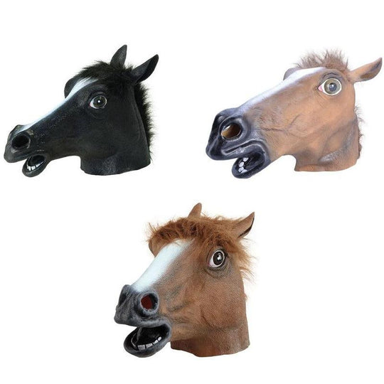 Bristol Novelty Horse Head Masks Adult Unisex Fancy Dress Costume Accessory