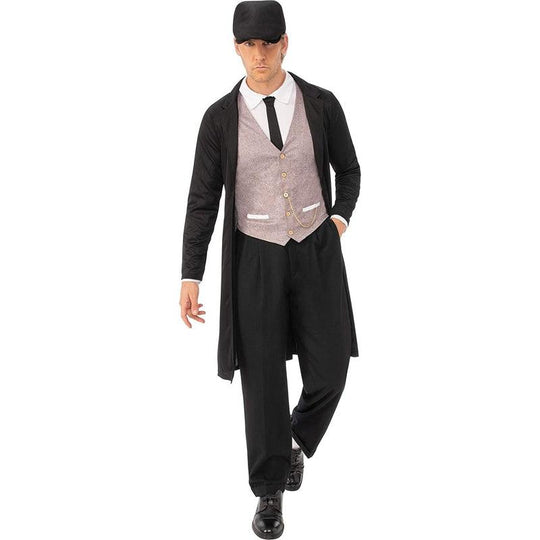 Bristol Novelty Mens Brummie Gangster Costume