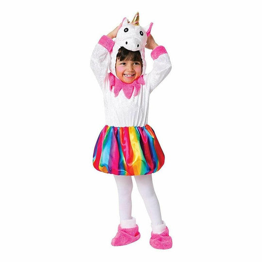 Bristol Novelty Rainbow Unicorn Costume - TODDLER - CF121