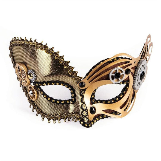 Bristol Novelty Steampunk Mask Fancy Dress Costume