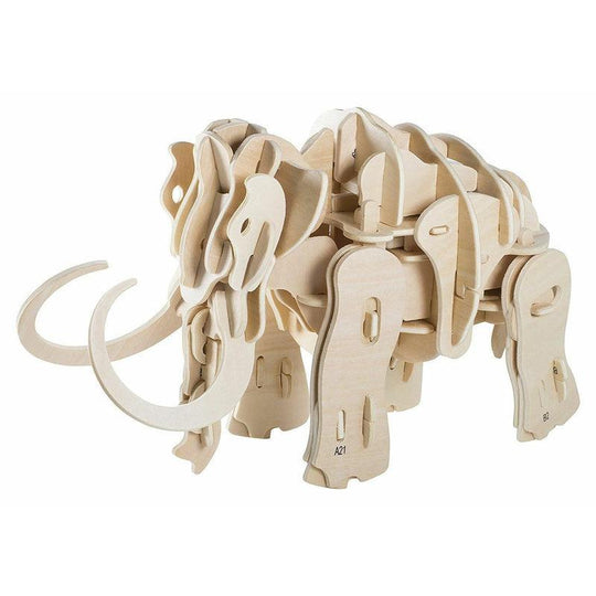 Build Your Own 3D Walking Mammoth 89 Piece Model With Sound Activated Movement