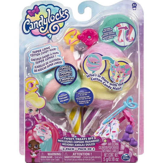 Candylocks BFF Scented Collectible Dolls & Accessories - Jilly Jelly/Donna Nut