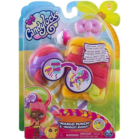 Candylocks Scented Collectible Doll and Pet with Accessories - Mango Punch