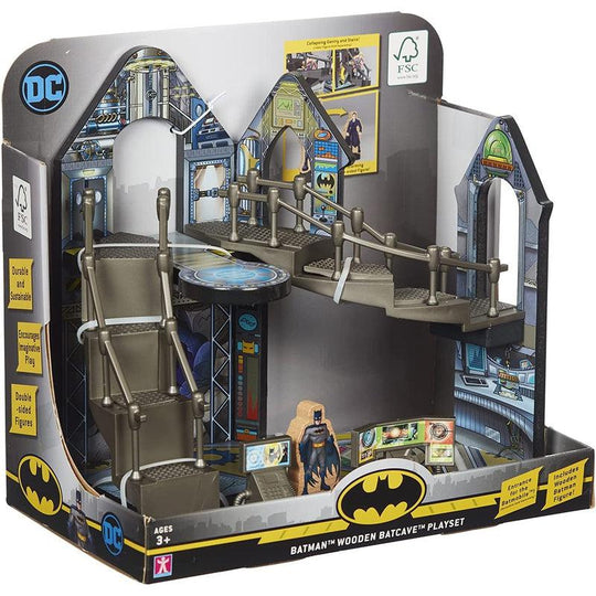 Character Options Batman Wooden Batcave Playset