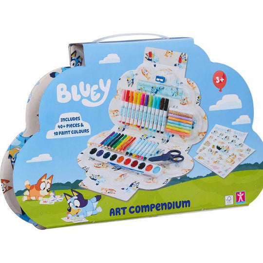 Character Options Bluey Art Kit Compendium Carry Case