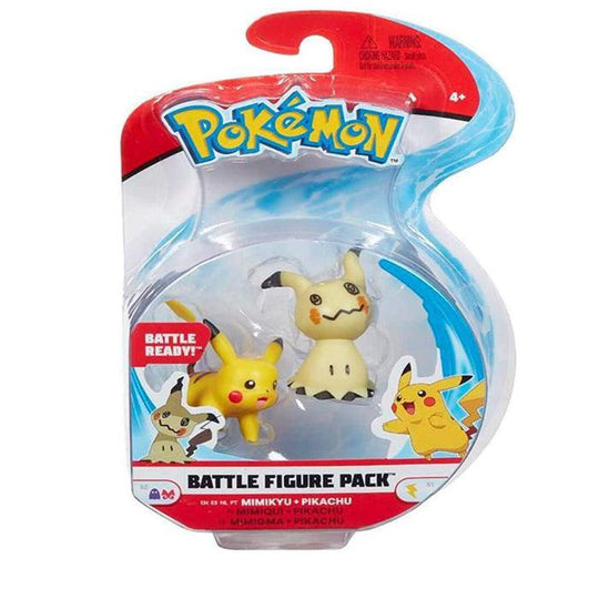 Character Options Pokemon Battle Figure - MIMIKYU & PIKACHU