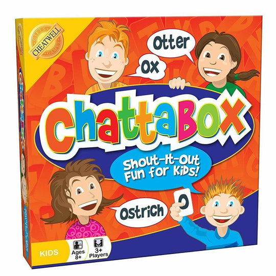 Chattabox Kids Board Game Chatterbox Childrens Word Shout Out Game