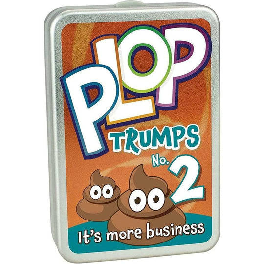 Cheatwell Games Plop Trumps No. 2 Animal Poo Dung Card Game Novelty Gift Kids
