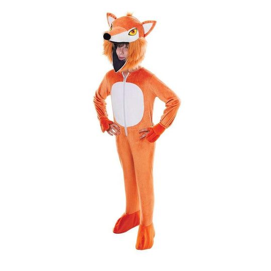 Child Big Head Fox Mascot Animal Book Week Fancy Dress Costume Boys Girls Outfit