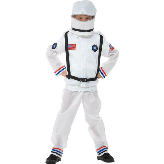 Child Boy's Astronaut Fancy Dress Costume Party Outfit