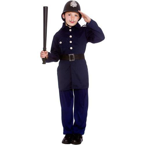 Child Boy's Victorian Bobby Policeman Fancy Dress Costume