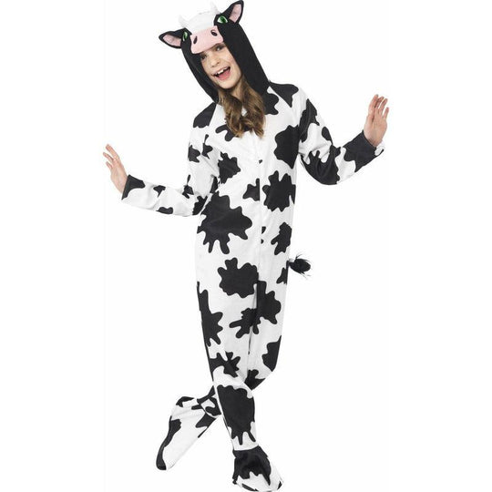 Child Cow Costume Boys Girls Farmyard Book Week Animal Unisex Fancy Dress