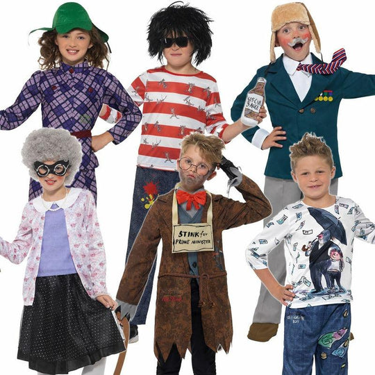 Child David Walliams Costumes World Book Day Week Boys Girls Fancy Dress