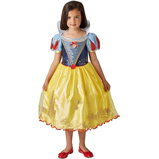 Child Girl's Disney Princess Snow White Fancy Dress Costume Party Outfit