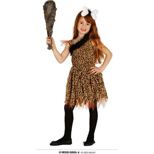 Child Girl's Historical Caveman Cavewoman Fancy Dress Costume