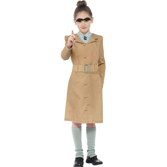 Child Girl's Roald Dahl Miss Trunchbull Fancy Dress Costume