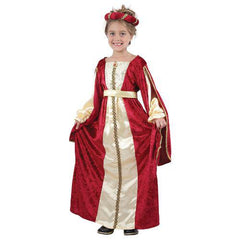 open lace back dress amscan TUG9 Childs Girls Medieval Tudor Princess Book Week Fancy Dress  Costume Age 9-11 Years : Amazon.co.uk: Toys & Games