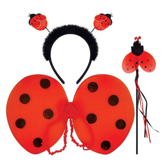 Child Ladybird 3 Piece Fancy Dress Set Book Week Insect