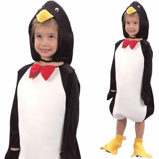 Child Toddler Penguin Costume Boys Girls Animal Fancy Dress Outfit
