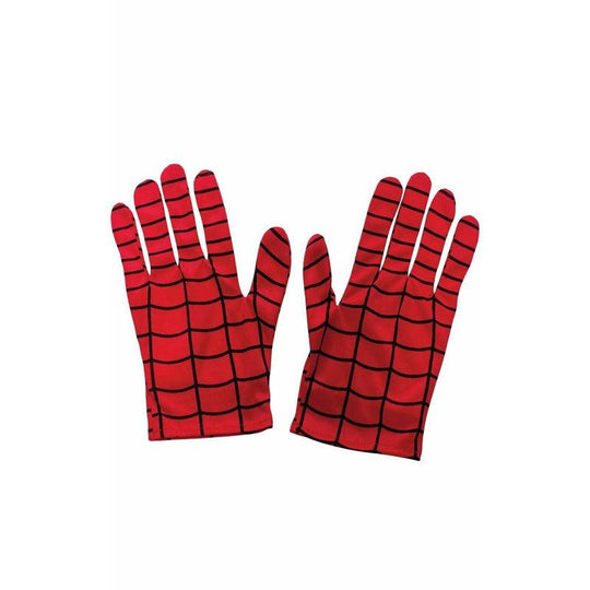 Child Ultimate Spiderman Gloves Superhero Book Week Comic Fancy Dress Accessory
