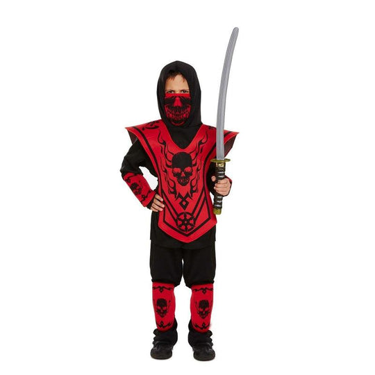Child Unisex Ninja Fancy Dress Costume Party Outfit