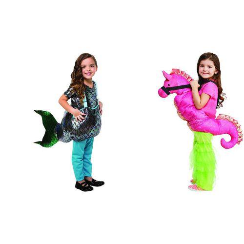Child Unisex Ocean Mermaid/Seahorse Step In Fancy Dress Costume