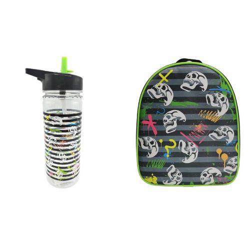 Child Unisex Skull Design School Lunch Accessories