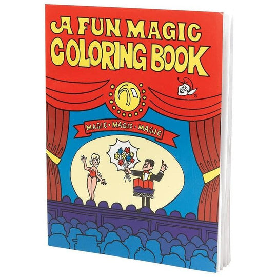 Children's Magic Magician's Tricks Colouring Book