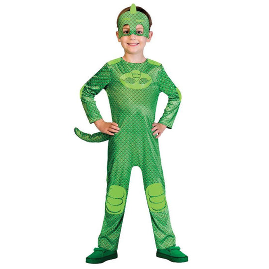 Child's Unisex PJ Masks 'Gekko' Fancy Dress Costume Age 7-8