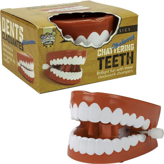 Classic Clockwork Chattering Teeth