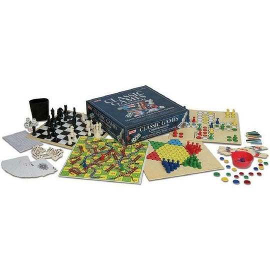 Classic Games Compendium - Over 100 Classic Board Games! Family Game Night
