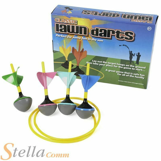 Classic Lawn Darts Throwing Target Garden Outdoor Traditional Summer Game