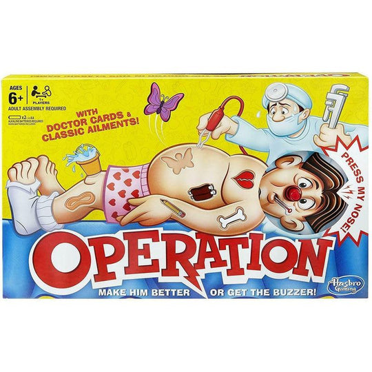 Classic Operation Board Game Children's & Family Kids Electronic Buzzer