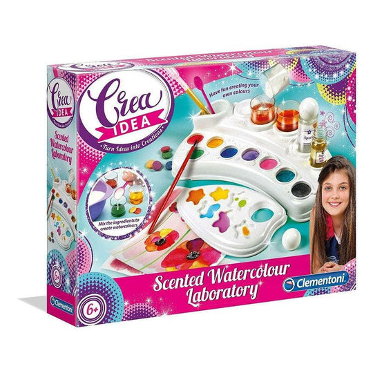 Clementoni Crea Idea Scented Watercolour Laboratory Child Art Set