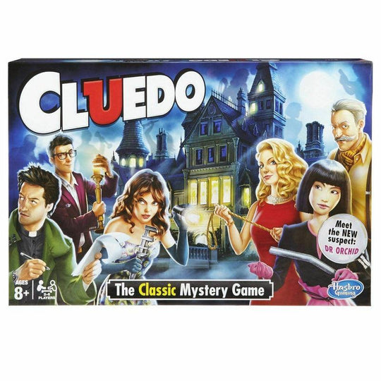Cluedo Murder Mystery Board Game New Dr Orchid Edition